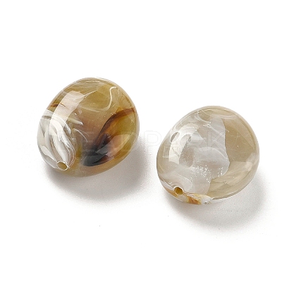 Acrylic Imitation Gemstone Beads MACR-K359-68B-1