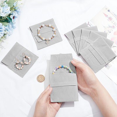 Double-Sided Faux Suede Jewelry Flap Pouches TP-WH0007-09A-1