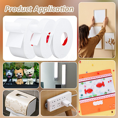 5 Rolls 3 Styles Foam Double Side Adhesive Tape DIY-BC0016-99-1