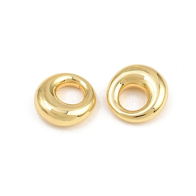 Brass European Beads KK-CBA78C7-33C-G-1