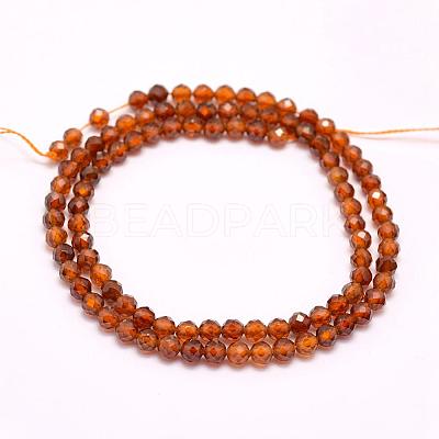 Natural Garnet Beads Strands G-F509-13-3mm-1