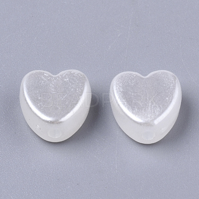ABS Plastic Imitation Pearl Beads OACR-N008-001-1