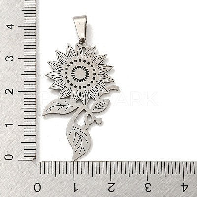 Non-Tarnish 304 Stainless Steel Pendants STAS-H184-15P-1