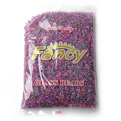 8/0 Glass Seed Beads SEED-R051-02B-01-1