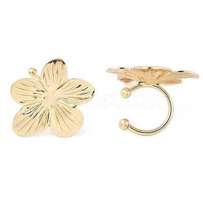 Iron & Alloy Cuff Earrings EJEW-G437-01C-1