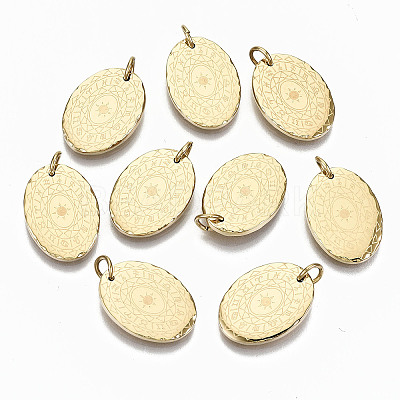 304 Stainless Steel Pendants X-STAS-S116-032G-1