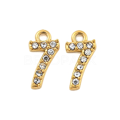 304 Stainless Steel Pendants STAS-L080-002G-07-1