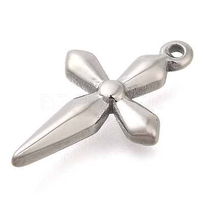 Anti-Tarnish 304 Stainless Steel Pendants STAS-P369-06P-1