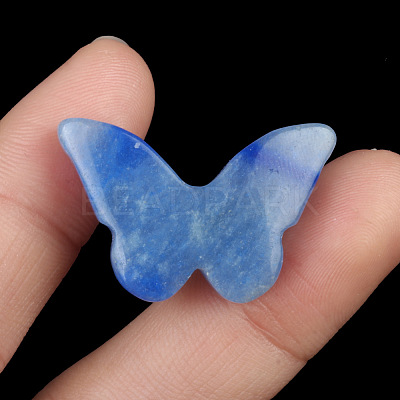 Dyed & Heated Natural Blue Aventurine Pendants PW-WG51197-13-1