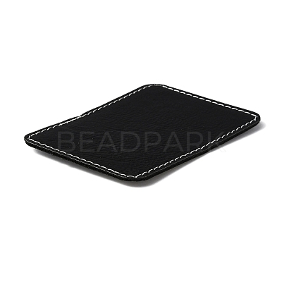 Imitation Leather Laserable Label Tags FIND-WH0112-79B-1