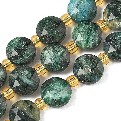Natural Fuchsite Beads Strands G-G271-C03-10mm-1