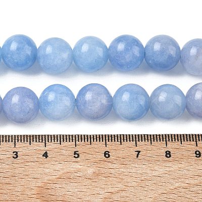 Dyed Natural Malaysia Jade Beads Strands G-G021-01D-07-1