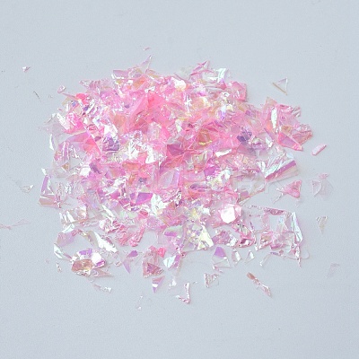 Plastic Candy Sequins/Paillette Chip X-DIY-I019-01L-1