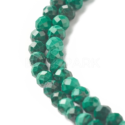Natural Malachite Beads Strands G-G989-A06-B-1