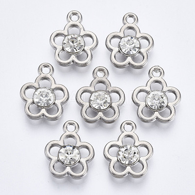 UV Plating Acrylic Pendants PACR-R245-03P-1
