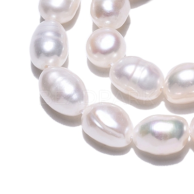 Natural Cultured Freshwater Pearl Beads Strands PEAR-N014-06E-01-1