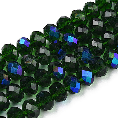 Electroplate Glass Beads Strands EGLA-A034-T1mm-L27-1