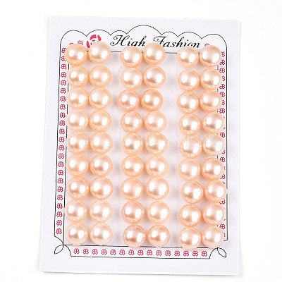Grade 6A Natural Cultured Freshwater Pearl Beads PEAR-N018-6A-1015B-1