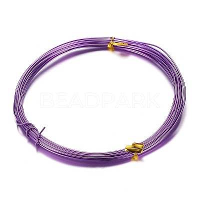 Round Aluminum Craft Wire AW-D009-1mm-10m-11-1