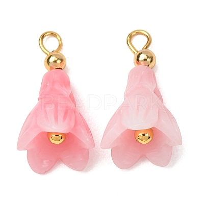Dyed Synthetic Coral Pendants GG-CBAC295-03G-03-1