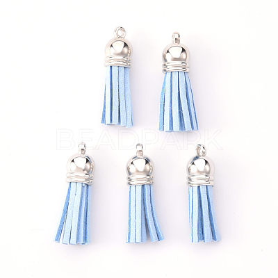 Faux Suede Tassel Pendant Decorations X-FIND-R095-012P-1
