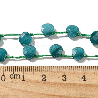 Synthetic Turquoise Dyed Beads Strands X-G-F513-02A-01-1