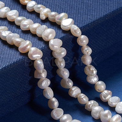 Natural Cultured Freshwater Pearl Beads Strands X-PEAR-I004-08B-1