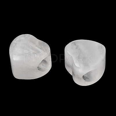 Natural Quartz Crystal European Beads G-C269-01A-1