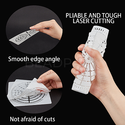 Plastic Drawing Stencil DIY-WH0190-64-1