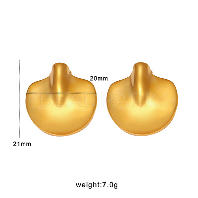 304 Stainless Steel Stud Earrings WG29ED6-06-1
