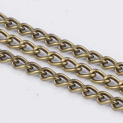 Iron Twisted Chains Curb Chains CHS003Y-AB-1