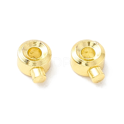 Brass Crimp Beads KK-E280-01G-1