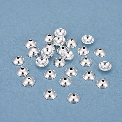 201 Stainless Steel Bead Caps STAS-F040-20D-S-1