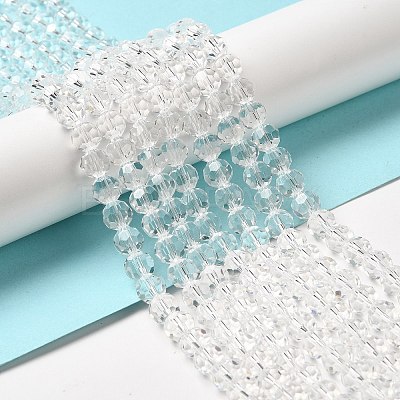 Transparent Glass Beads EGLA-A035-T8mm-D19-1