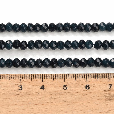 Dyed Natural White Jade Beads Strands GG-CBAF9EE-A08-3x4mm-1