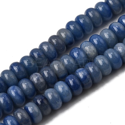 Natural Blue Aventurine Beads Strands G-F801-A01-1