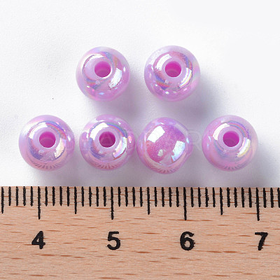 Opaque Acrylic Beads MACR-S370-D8mm-A03-1