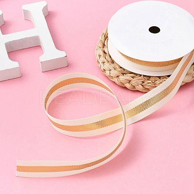 Flat Christmas Theme Polyester Grosgrain Ribbon OCOR-YWC0001-01A-02-1
