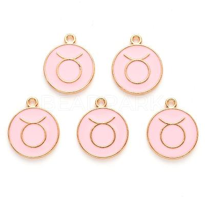 Alloy Enamel Pendants X-ENAM-S124-01A-09C-1