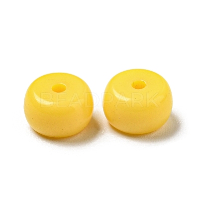 Opaque Acrylic Beads OACR-H037-02A-1