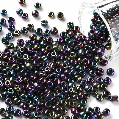 (Repacking Service Available) (Repacking Service Available) 6/0 Glass Seed Beads SEED-C018-4mm-603-1