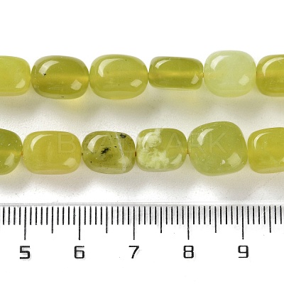 Natural Lemon Jade Beads Strands X-G-P497-01D-04-1