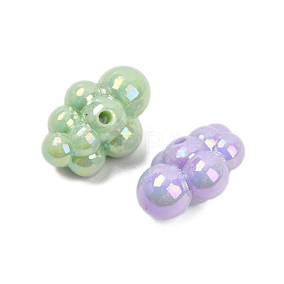 Opaque Acrylic Beads OACR-C022-18-1