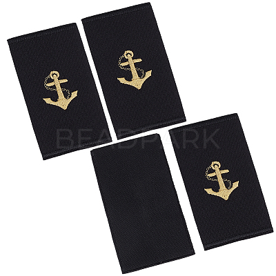 2 Pairs Cloth Navigator Epaulettes DIY-BC0016-05-1