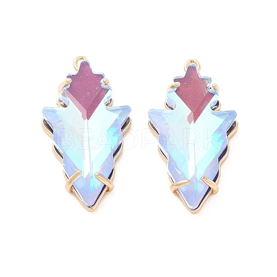K9 Glass Pendants KK-E071-01KCG-1