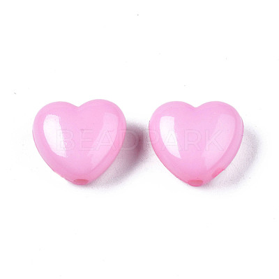 Opaque Acrylic Beads SACR-10X11-11-1