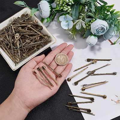 Iron Hair Bobby Pin Findings PHAR-AR0001-04-1