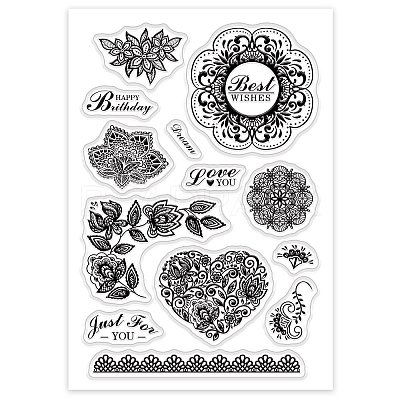 PVC Plastic Stamps DIY-WH0167-56K-1