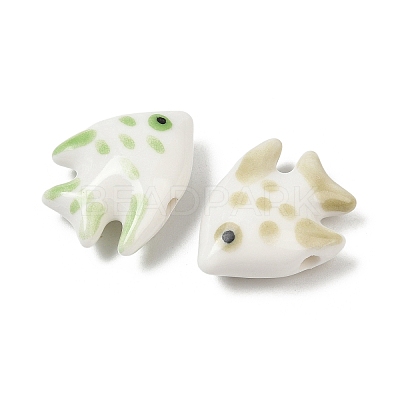 Handmade Porcelain Ceramic Beads PORC-Z003-04A-1