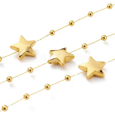 Christmas Tree Star & Ball Beaded Garland LS-CHAC-H100-02-1